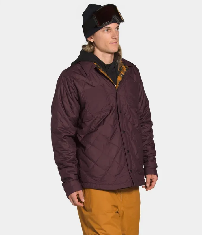 Mens The North Face Insulated and Down Jackets Fort Point Insulated Flannel Root Browntimber Tan Plaid Mens The North Face Insulated and Down Jackets Fort Point Insulated Flannel Root Browntimber Tan Plaid