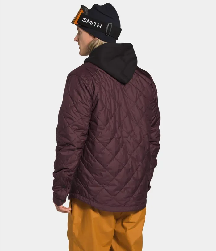 Mens The North Face Insulated and Down Jackets Fort Point Insulated Flannel Root Browntimber Tan Plaid