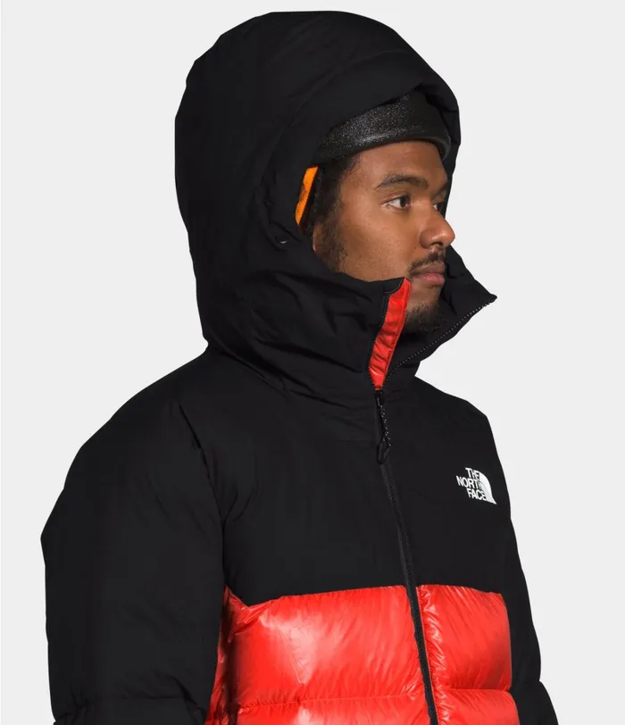 Mens The North Face Insulated and Down Jackets Mens039 Summit L6 Down Belay Parka Flaretnf Black