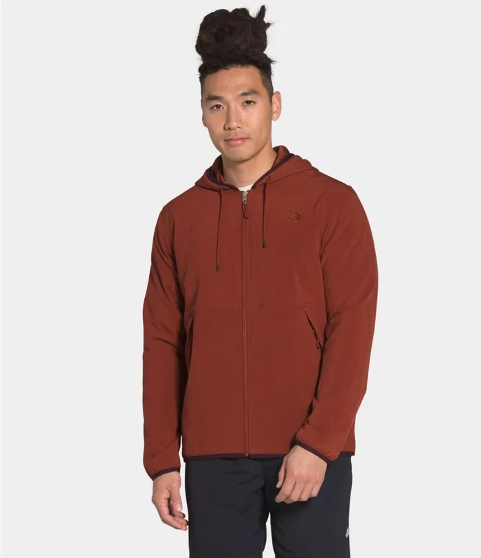 Mens The North Face Insulated and Down Jackets Mountain Sweatshirt Full Zip Hoodie Brandy Brown Mens The North Face Insulated and Down Jackets Mountain Sweatshirt Full Zip Hoodie Brandy Brown