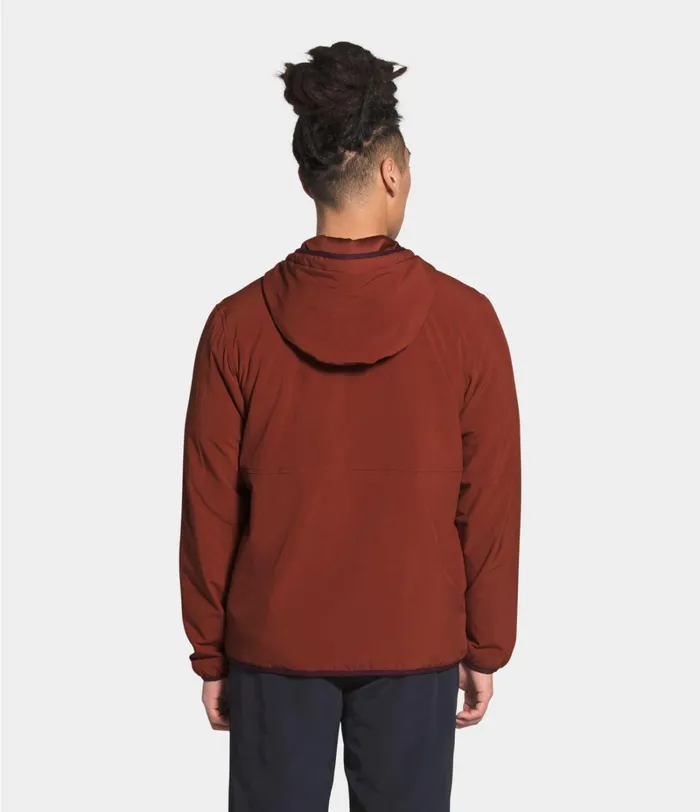 Mens The North Face Insulated and Down Jackets Mountain Sweatshirt Full Zip Hoodie Brandy Brown