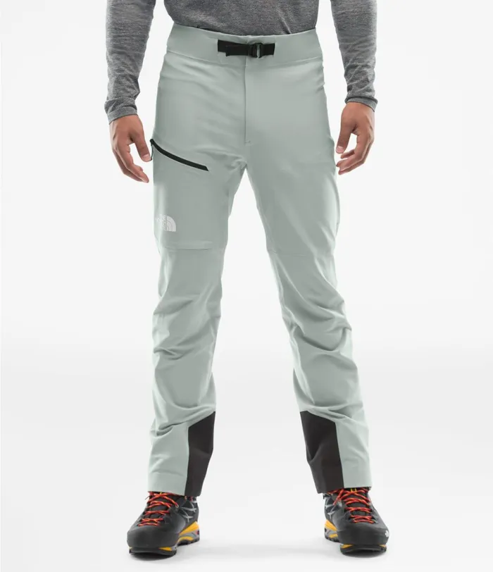 Mens The North Face Pants Summit L4 Soft Shell Lightweight Pants Meld Grey