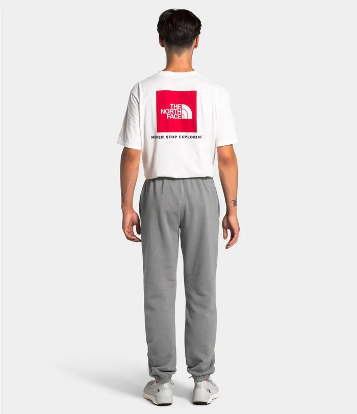 Mens The North Face Pants TNF Vert Sweatpant Tnf Medium Grey Heathertnf Black