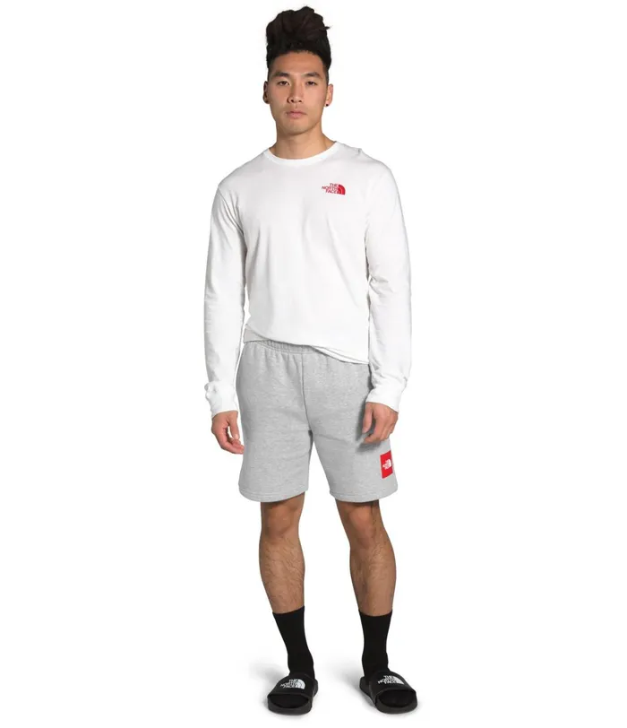 Mens The North Face Shorts Never Stop Short Tnf Light Grey Heather