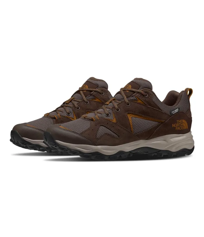 Mens The North Face Sneakers Trail Edge WP Chocolate Brownmonks Robe Brown