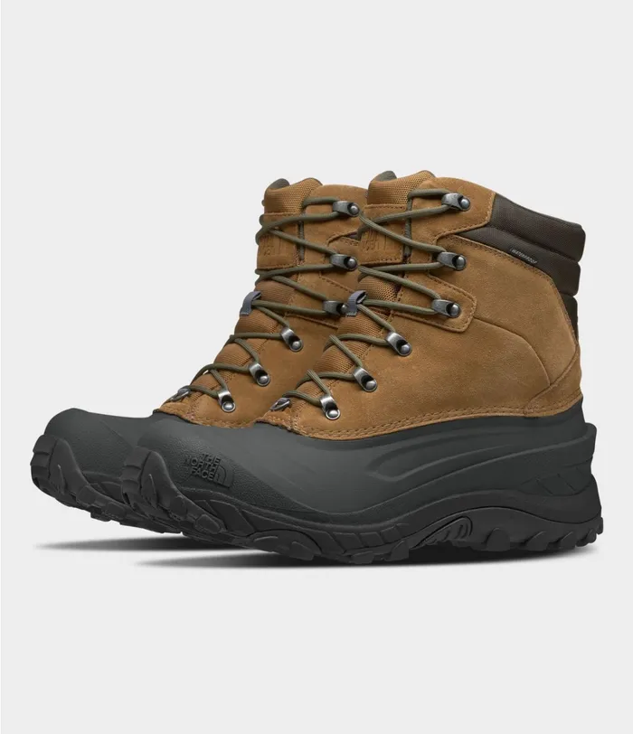 Mens The North Face Winter Boots Chilkat IV Utility Brownnew Taupe Green
