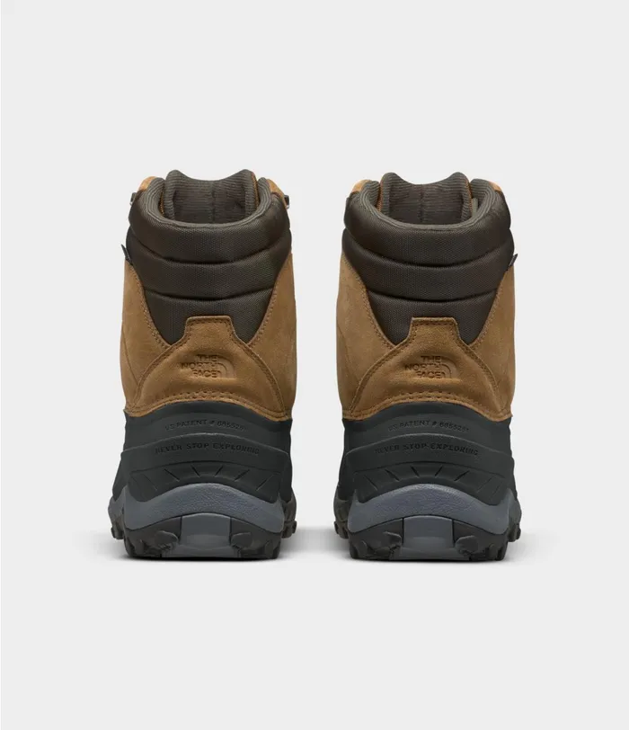Mens The North Face Winter Boots Chilkat IV Utility Brownnew Taupe Green