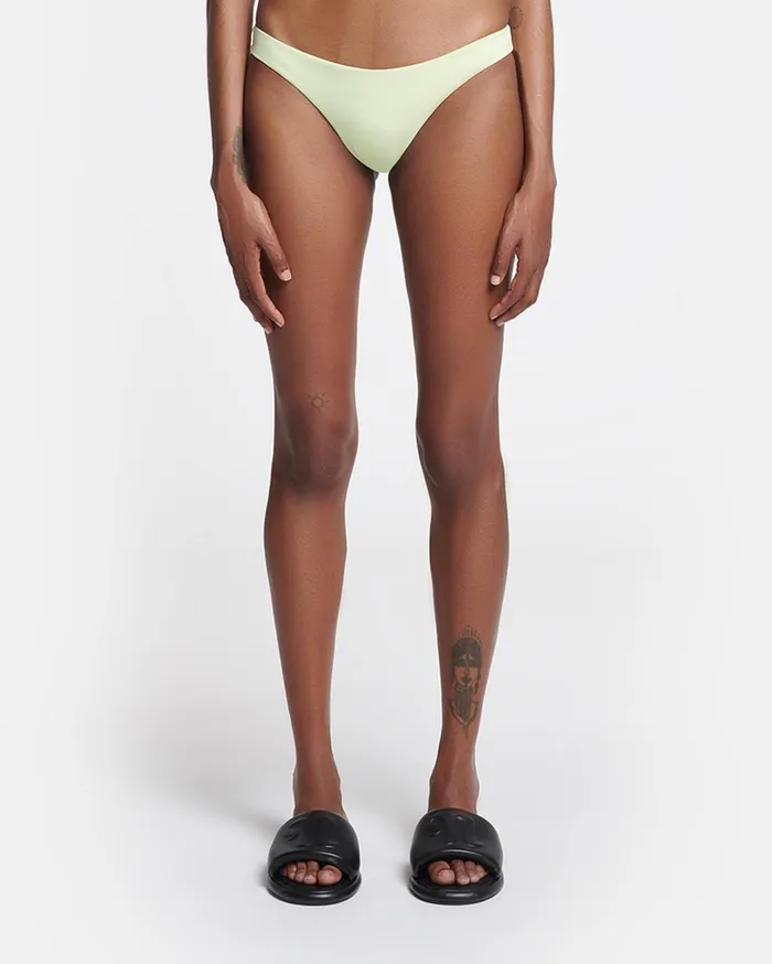 Merve Bikini Bottoms Shadow Lime Women Nanushka Swimwear