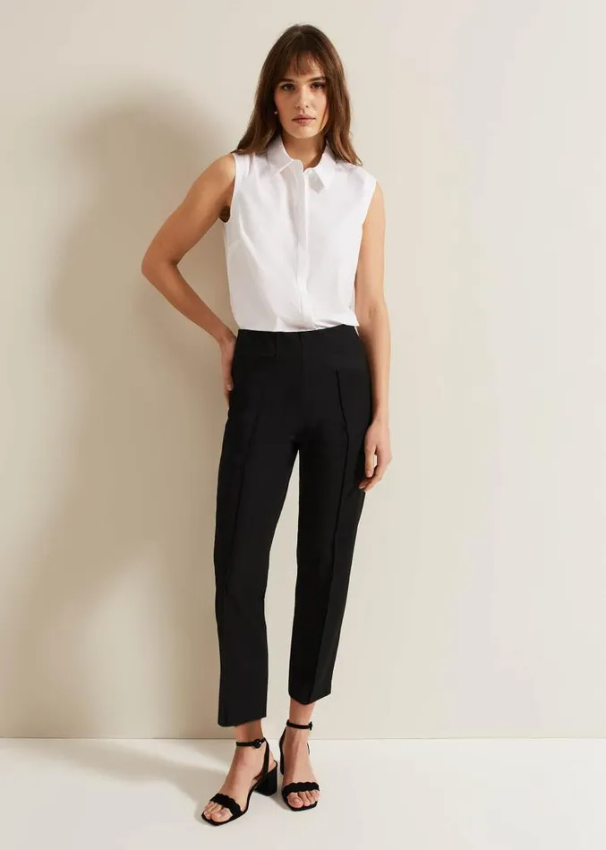 Miah Capri Trousers Black Women Phase Eight Trousers