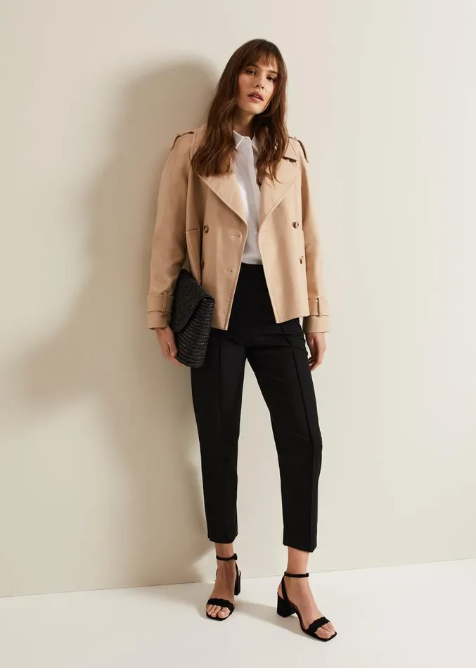 Miah Capri Trousers Black Women Phase Eight Trousers