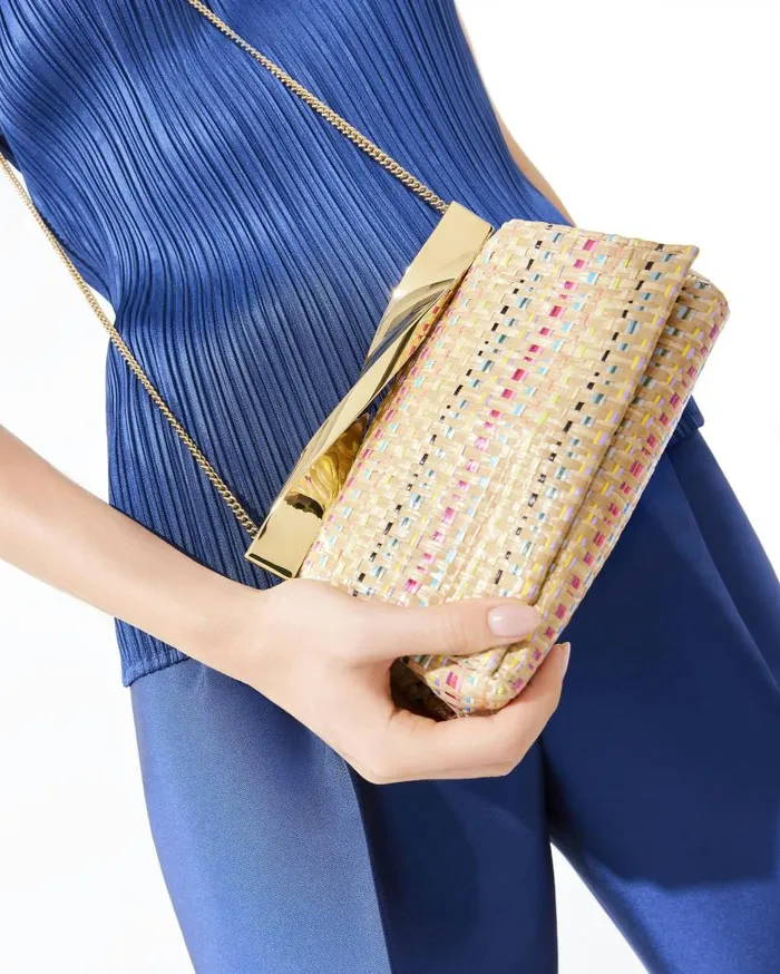 Mini Twist Clutch Beige Women Aquazzura Shoulder Bags Mini Twist Clutch Beige Women Aquazzura Shoulder Bags