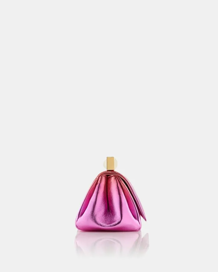 Mini Twist Clutch Fuchsia Women Aquazzura Shoulder Bags Mini Twist Clutch Fuchsia Women Aquazzura Shoulder Bags