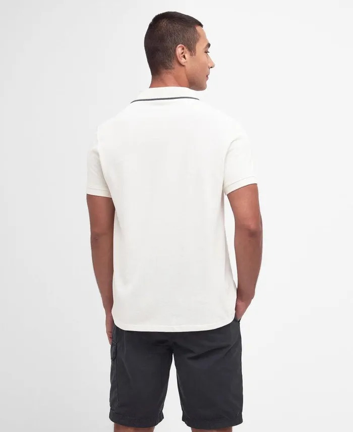 Moor Polo Shirt Forest River Men Barbour Polo Shirts