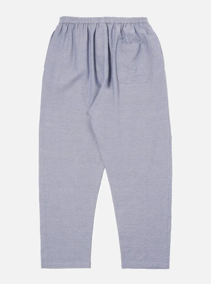 Nightwear Men Universal Works Universal Works Pyjama Pant In Blue Monterey Cotton