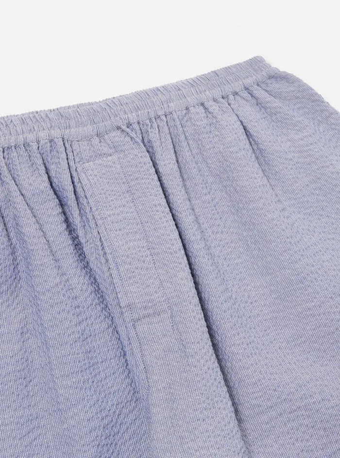 Nightwear Men Universal Works Universal Works Pyjama Pant In Blue Monterey Cotton