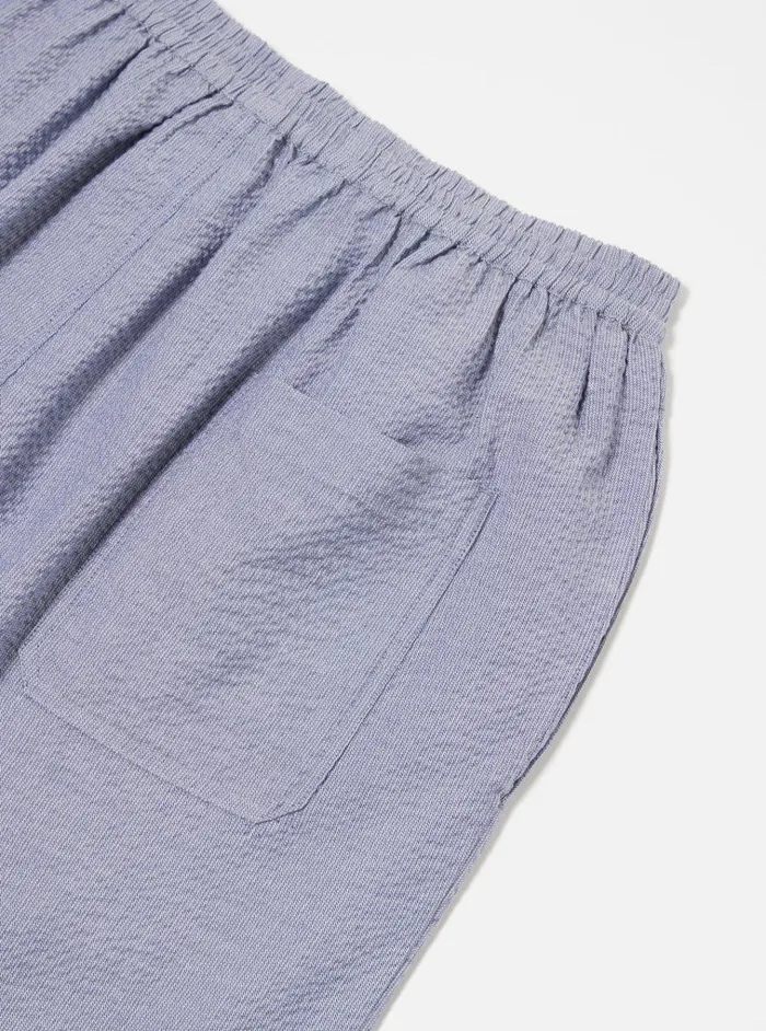 Nightwear Men Universal Works Universal Works Pyjama Pant In Blue Monterey Cotton