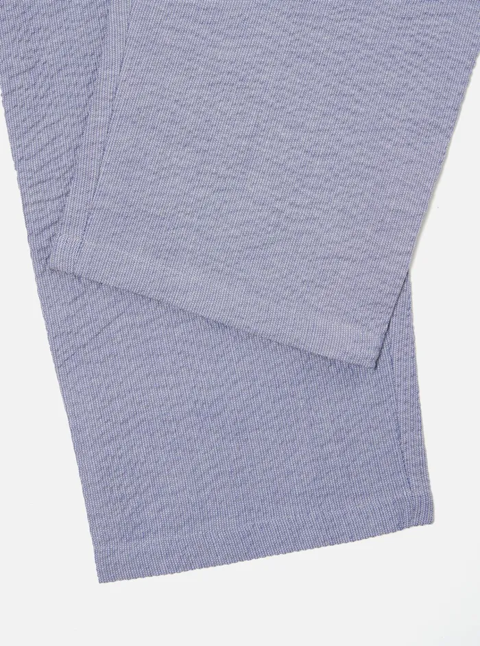 Nightwear Men Universal Works Universal Works Pyjama Pant In Blue Monterey Cotton