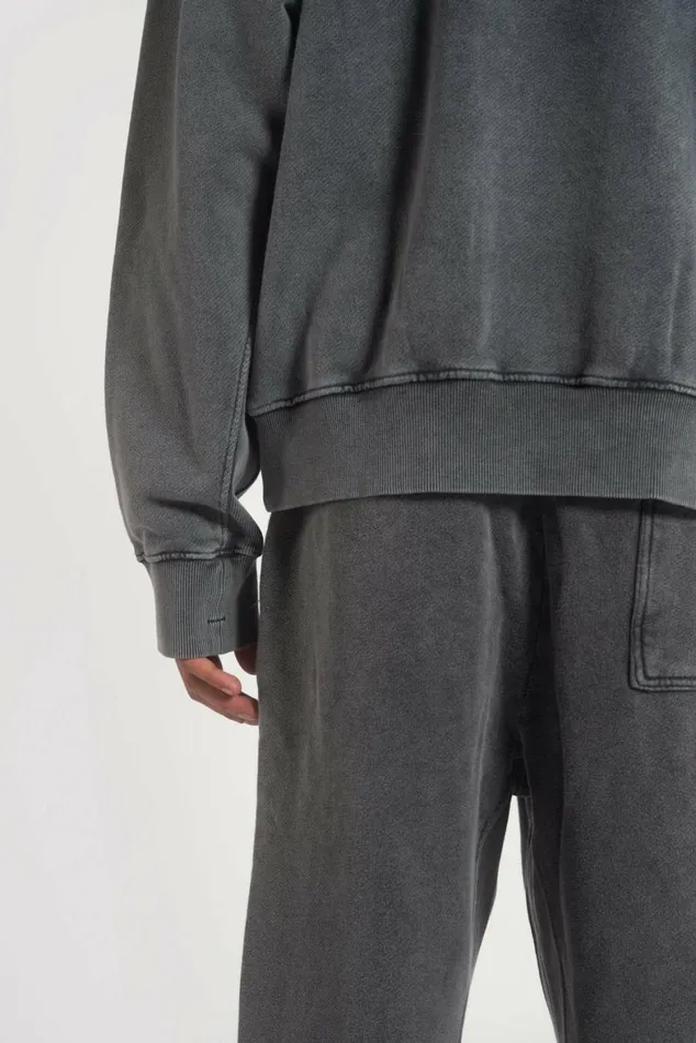 NTRLS Chrome Grey Crew Neck Sweatshirt Chrome Grey Women Jaded London