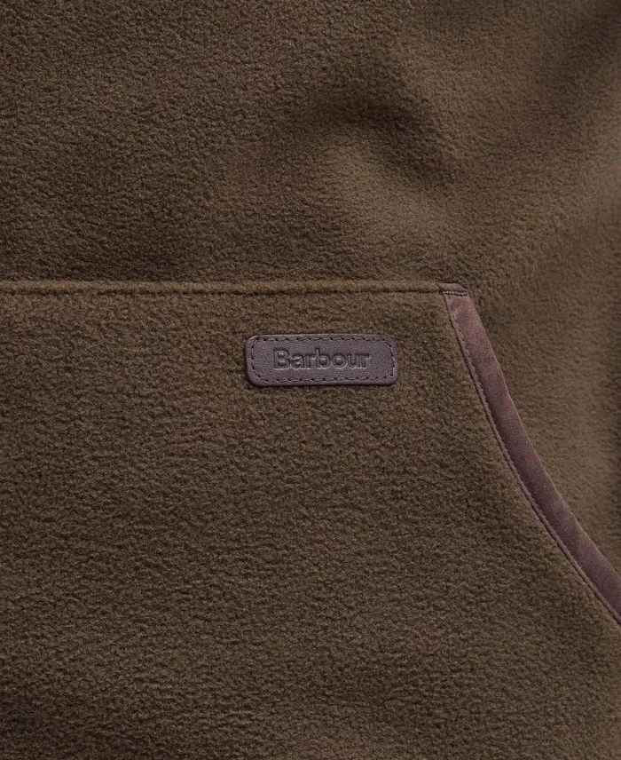 Oakmoor Fleece Gilet Olive Men Barbour Gilets and Liners