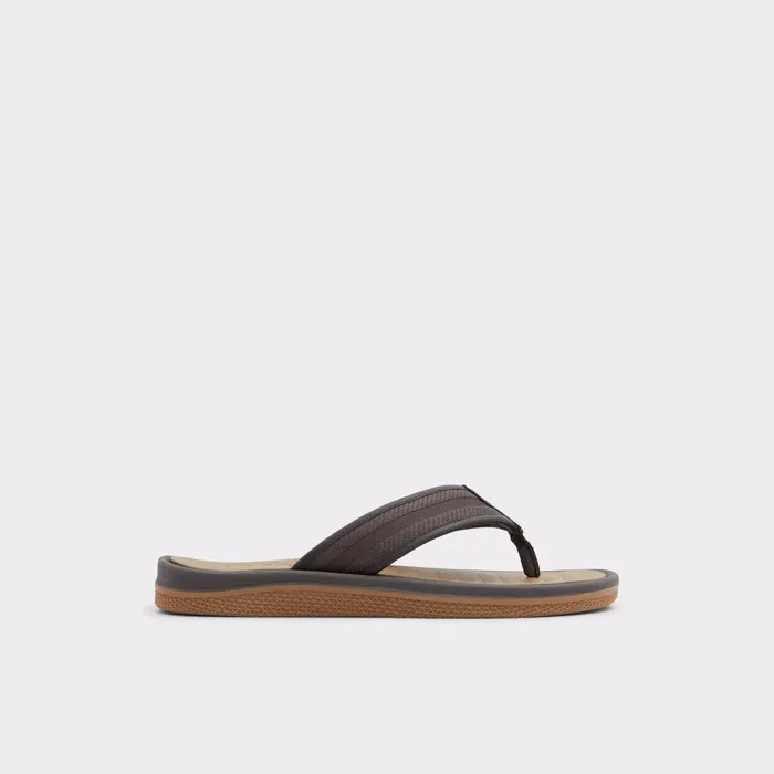 Ocerrach Dark Brown Men ALDO Sandals and Slides