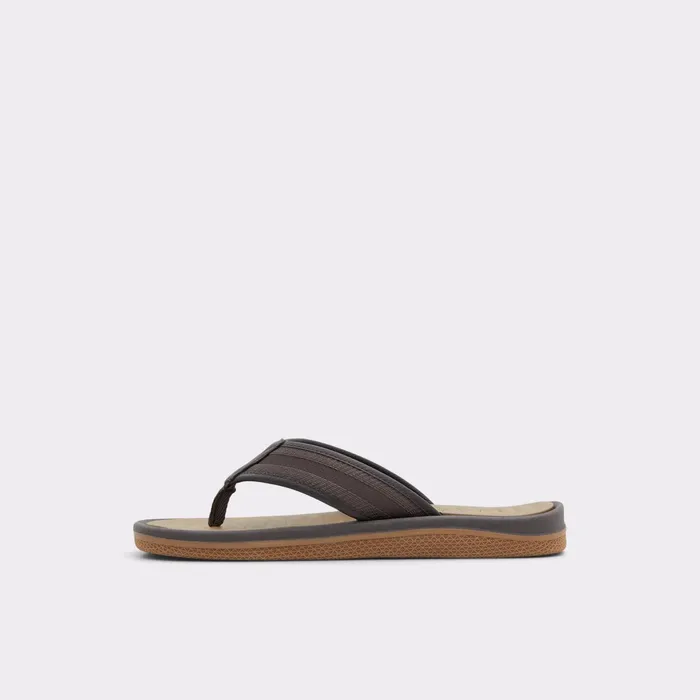 Ocerrach Dark Brown Men ALDO Sandals and Slides