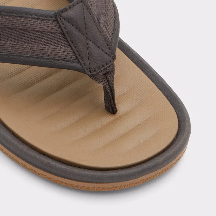 Ocerrach Dark Brown Men ALDO Sandals and Slides