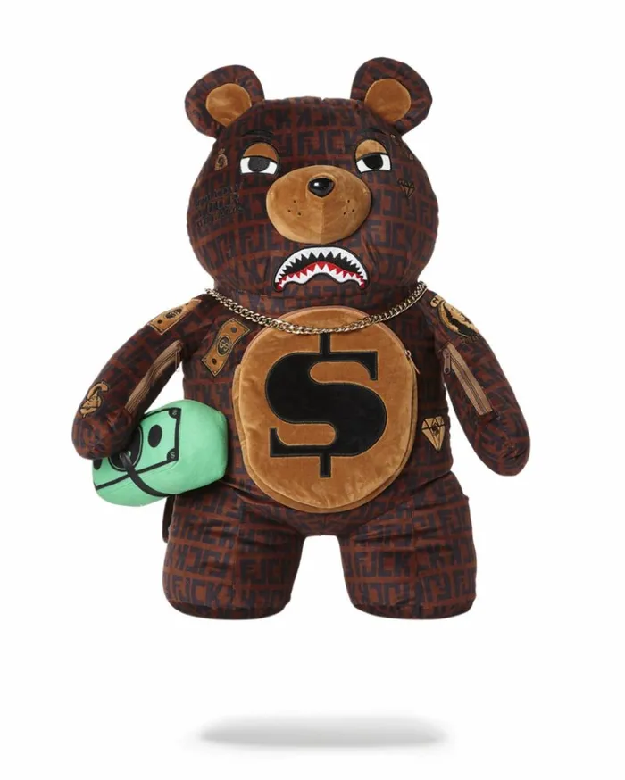 OFFENDED MONEYBEAR TEDDYBEAR BACKPACK Bags SPRAYGROUND