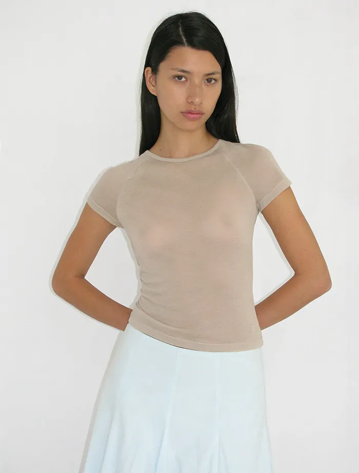Omu Beige Women Paloma Wool Tops
