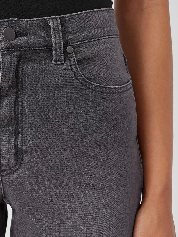 Organic Cotton Stretch Slim Jean Carbon Women Eileen Fisher Pants Shorts and Jumpsuits