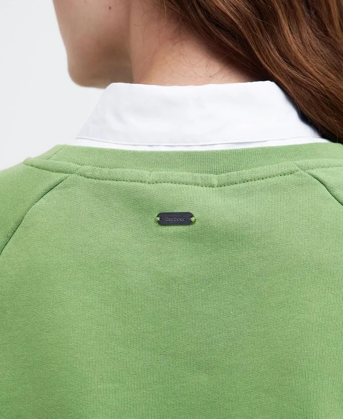 Otterburn Sweatshirt Mallow Pink Women Barbour Jumpers