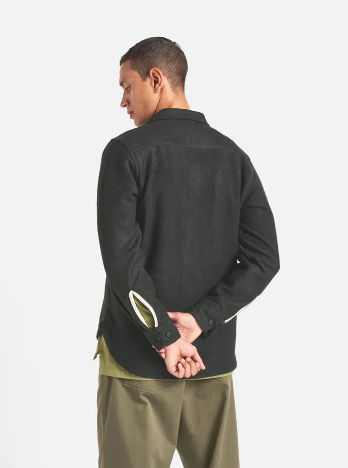 Overshirts Men Universal Works Universal Works Work Shirt In Forest Dam Marl