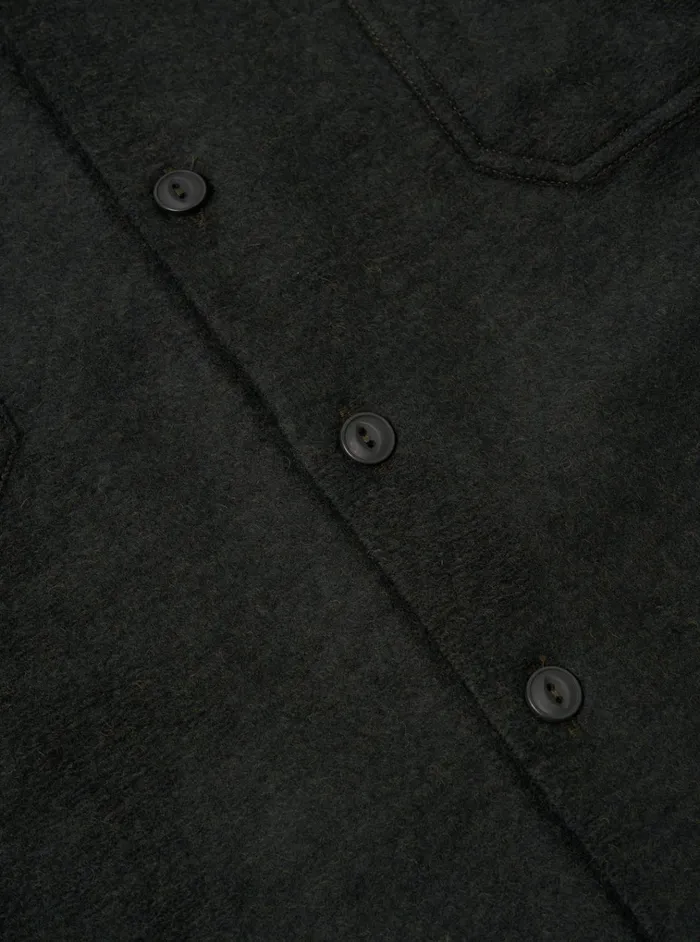Overshirts Men Universal Works Universal Works Work Shirt In Forest Dam Marl