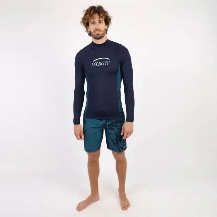 Oxbow Lycra Surf Tee Men Rashvest Broc 8211 Deep Marine
