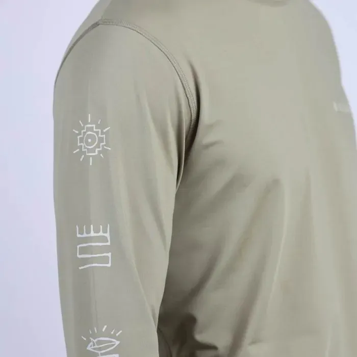 Oxbow Lycra Surf Tee Men SurfTee Bidar 8211 Aloe