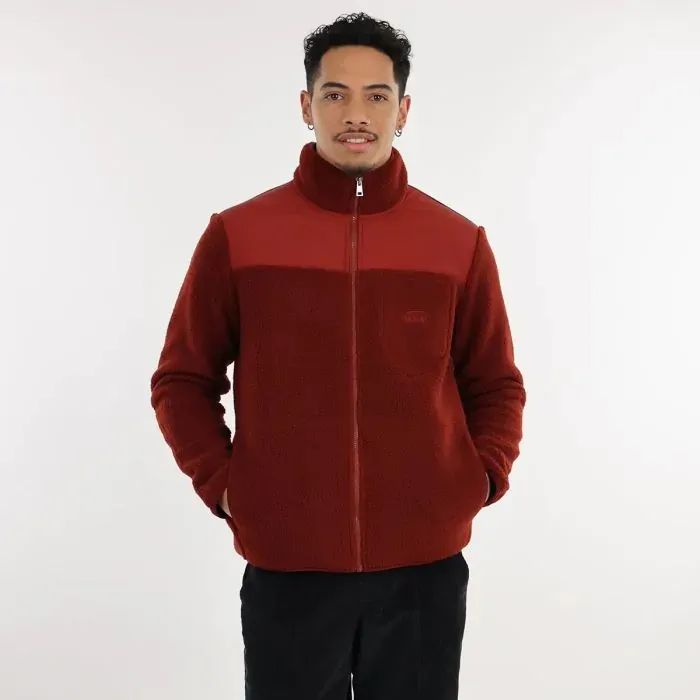 Oxbow Polar Fleece Men Polar Fleece Stig 8211 Grenat