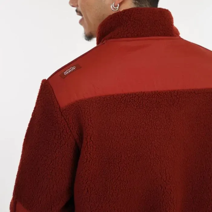 Oxbow Polar Fleece Men Polar Fleece Stig 8211 Grenat
