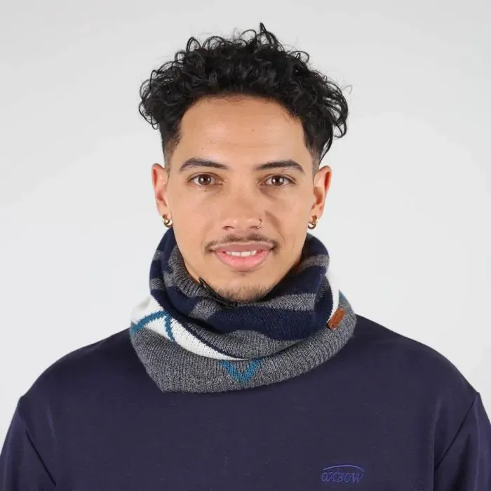 Oxbow Scarf Men Neck Warmer Etica 8211 Deep Marine