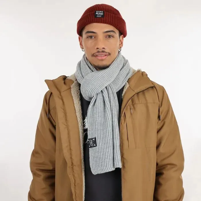 Oxbow Scarf Men Scarf Elo 8211 Cendre