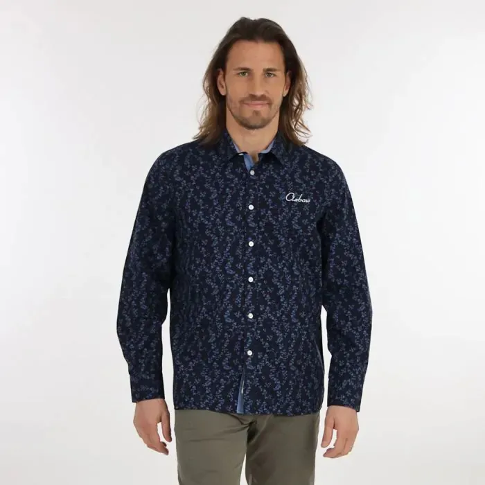 Oxbow Shirt Men Shirt Cerling 8211 Deep Marine