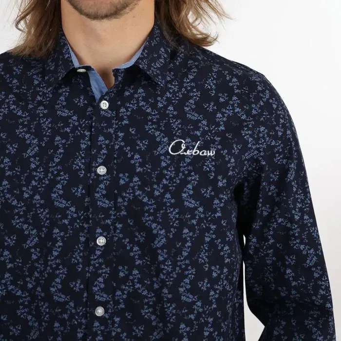 Oxbow Shirt Men Shirt Cerling 8211 Deep Marine