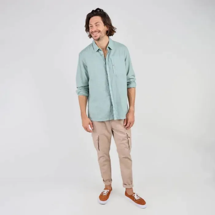 Oxbow Shirt Men Shirt Clinen 8211 Iguane
