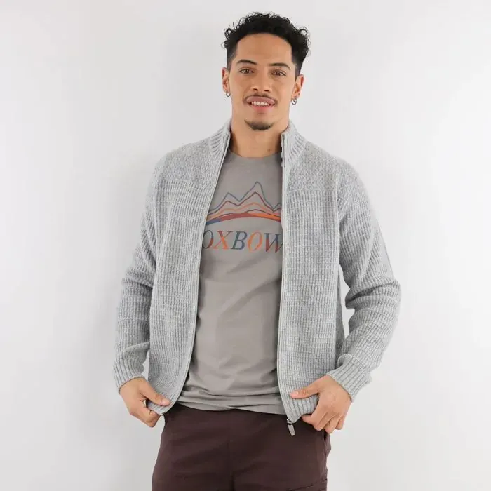 Oxbow Sweater Men Sweater Peralf 8211 Gris Chin