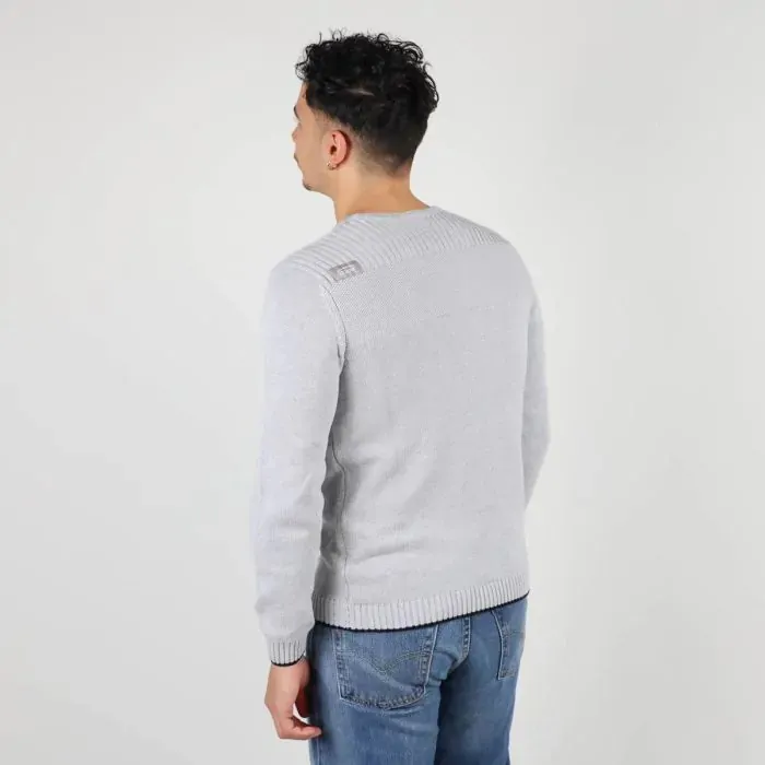 Oxbow Sweater Men Sweater Polmi 8211 Gris Chin