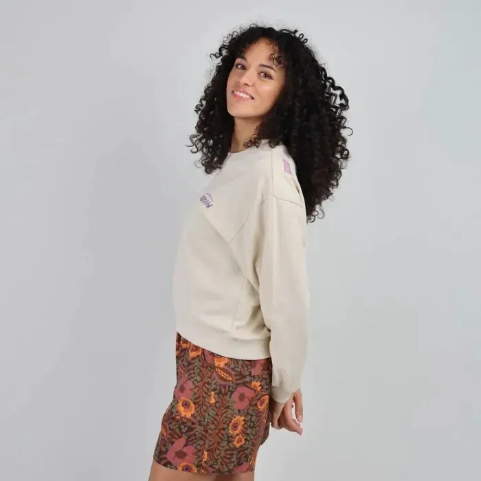 Oxbow Sweatshirt Women Sweatshirt Sardi 8211 Vanilla
