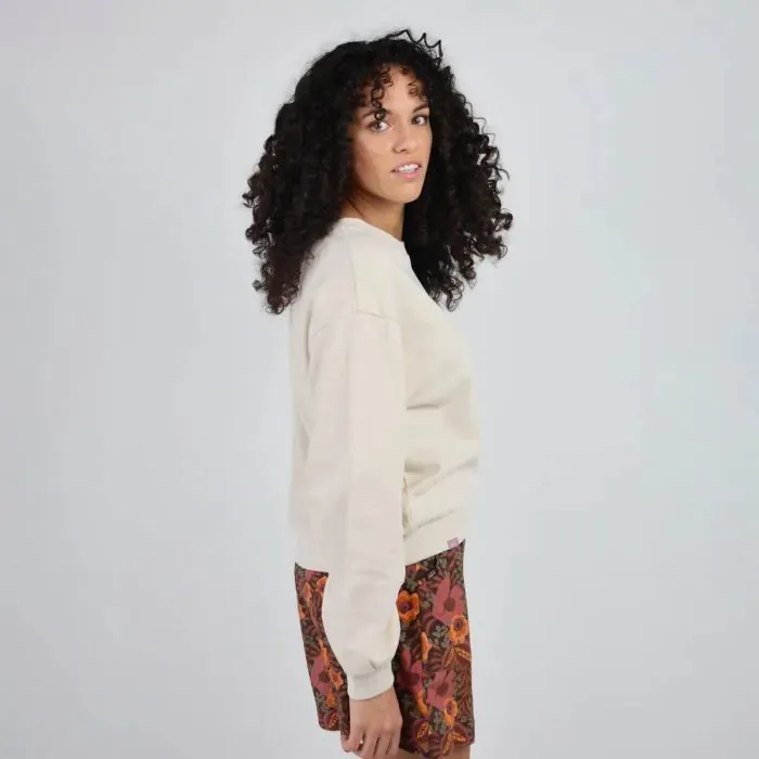 Oxbow Sweatshirt Women Sweatshirt Sardi 8211 Vanilla