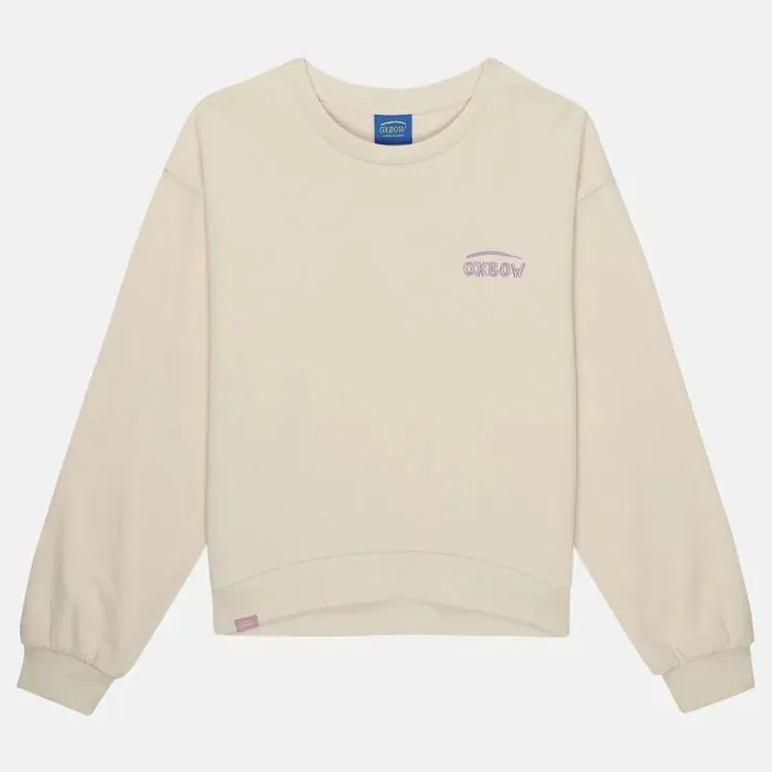 Oxbow Sweatshirt Women Sweatshirt Sardi 8211 Vanilla