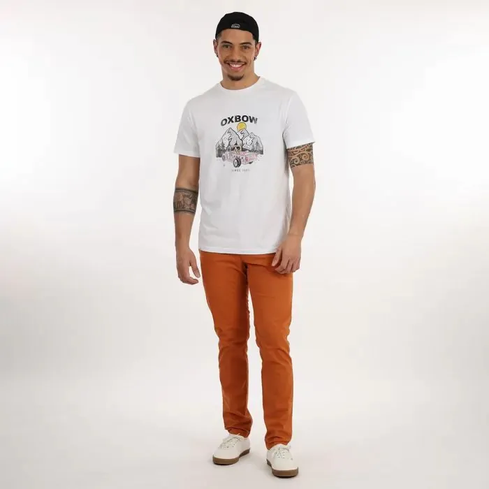 Oxbow TeeShirt Men TeeShirt Telekar 8211 Blanc