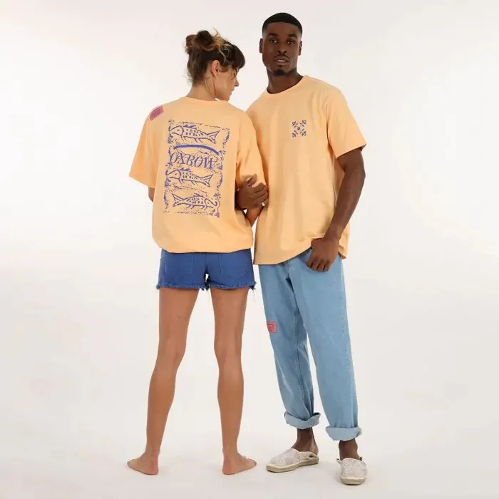 Oxbow TeeShirt MenWomen Collector TeeShirt Fabrice 8211 Abricot Solaris