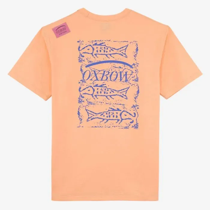 Oxbow TeeShirt MenWomen Collector TeeShirt Fabrice 8211 Abricot Solaris