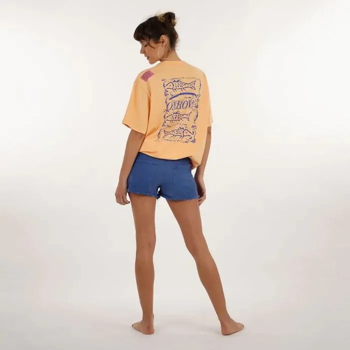 Oxbow TeeShirt MenWomen Collector TeeShirt Fabrice 8211 Abricot Solaris